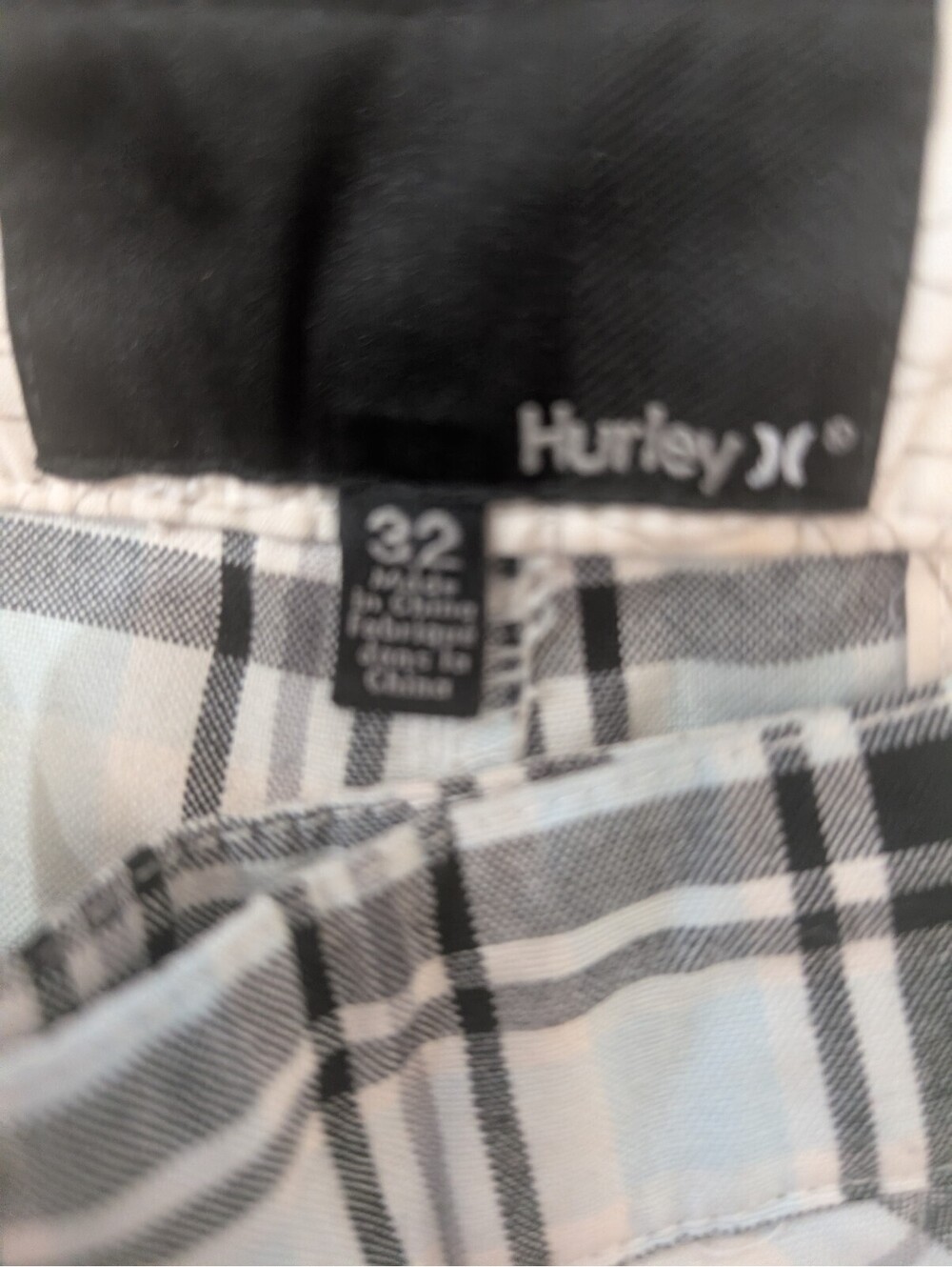 Vintage Hurley Plaid Y2K 2007 Shorts - Picture 4 of 5